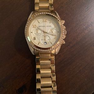 Michael Kors Golden Blair Glitz Watch MK5166
